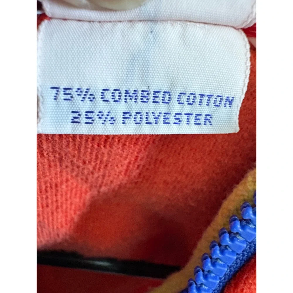 Vtg Izod Lacoste Baby Red Velour Tracksuit Hoodie Pants Set 9 Months Crocodile